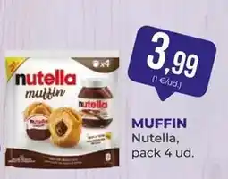 SPAR Gran Canaria Nutella - muffin oferta