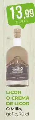 SPAR Gran Canaria Licor o crema oferta