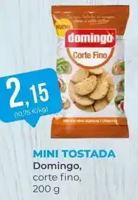 SPAR Gran Canaria Domingo - mini tostada oferta