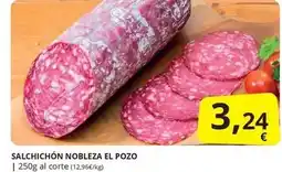 Supermercados MAS Nobleza - salchichon oferta