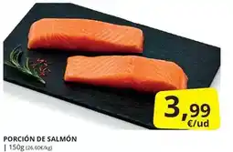 Supermercados MAS Porción de salmón oferta