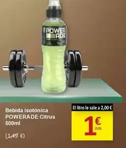 SPAR Powerade - bebida isotónica oferta