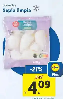 Lidl Ocean sea - sepia limpia oferta