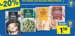 Lidl Chef select - en todas las salsas para pasta oferta