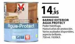 CMB Bricolage V33 - barniz exterior agua protect oferta