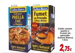 Proxi Gallina blanca - caldo casero paella o fumet de pescado oferta