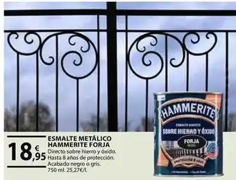 CMB Bricolage Hammerite - esmalte metalico forja oferta
