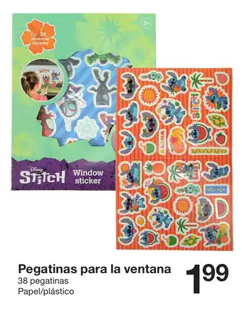 Zeeman Pegatinas para la ventana oferta