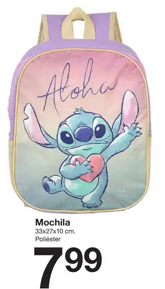Zeeman Mochila 33x27x10 cm oferta