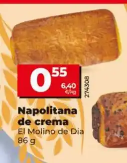Maxi Dia Napolitana de crema oferta