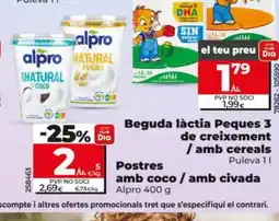 Maxi Dia Postres / amb coco amb civada oferta
