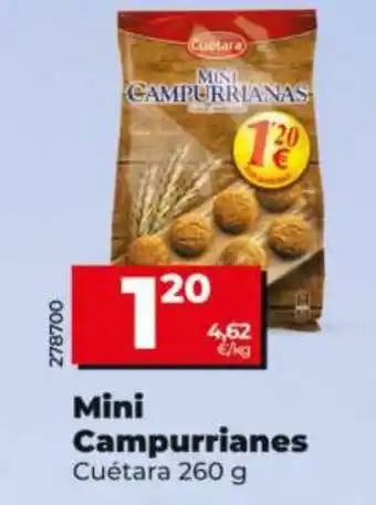 Maxi Dia Mini Campurrianes oferta