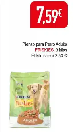 Masymas FRISKIES Pienso para Perro Adulto oferta