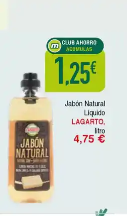 Masymas LAGARTO Jabón Natural Líquido oferta