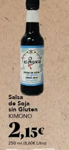 Gadis KIMONO Salsa do Soja sin Gluton oferta