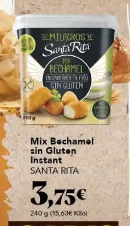 Gadis SANTA RITA Mix Bechamel sin Gluten Instant oferta