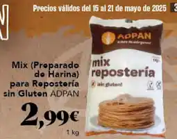 Gadis ADPAN Mix (Preparado mix de Harina) para Repostería sin Gluten oferta