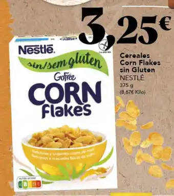 Gadis NESTLÉ Cereales Corn Flakes sin Gluten oferta
