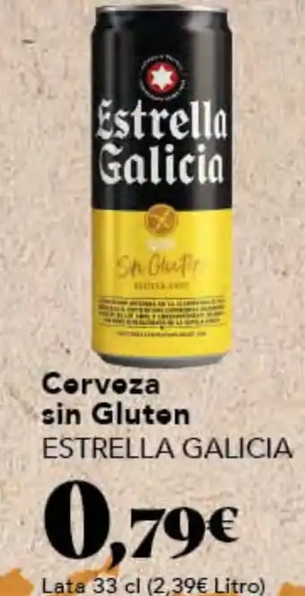Gadis ESTRELLA GALICIA Cerveza sin Gluten oferta