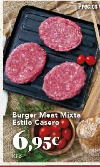 Gadis Burger Meat Mixta Estilo Casero oferta