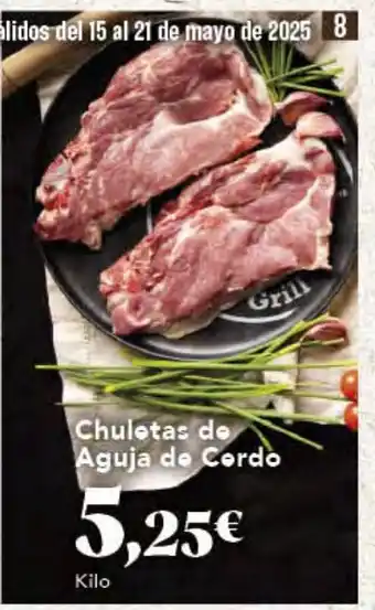 Gadis Chuletas de Aguja do Cordo oferta