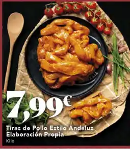 Gadis Tiras de Pollo Estilo Andaluz Elaboración Propia oferta