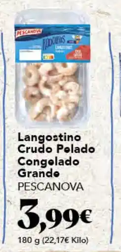 Gadis PESCANOVA Langostino Crudo Polado Congelado Grando oferta