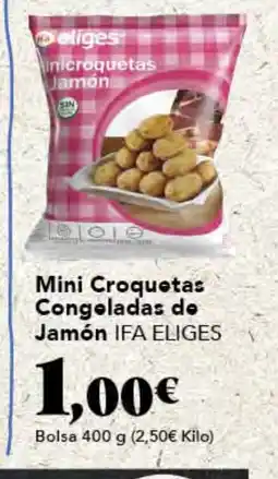 Gadis IFA ELIGES Mini Croquetas Congeladas de Jamón oferta