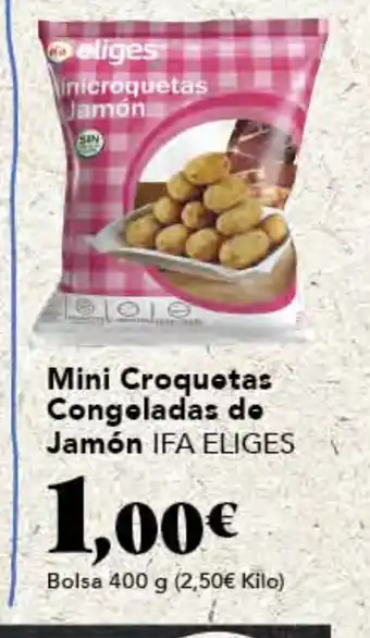 Gadis IFA ELIGES Mini Croquetas Congeladas de Jamón oferta