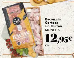 Gadis MONELLS Bacon sin Corteza sin Gluten oferta