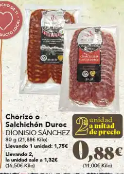 Gadis DIONISIO SANCHEZ Chorizo o Salchichon oferta