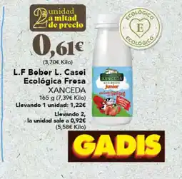 Gadis XANCEDA L.F Bobor L. Casoi Ecológica Frosa oferta