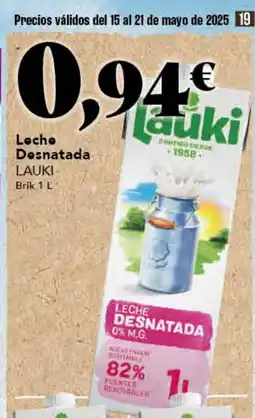 Gadis LAUKI Leche Desnatada oferta