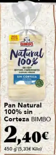 Gadis BIMBO Pan Natural 100% sin oferta