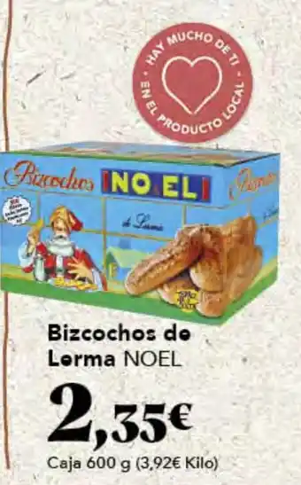 Gadis NOEL Bizcochos de Lerma oferta
