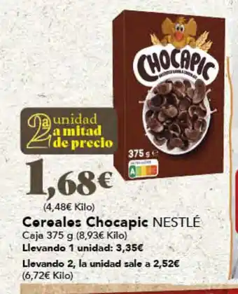 Gadis NESTLÉ Cereales Chocapic oferta