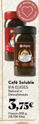 Gadis IFA ELIGES Café Soluble oferta