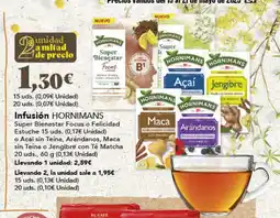 Gadis HORNIMANS Infusión oferta