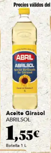 Gadis ABRILSOL Aceite Girasol oferta