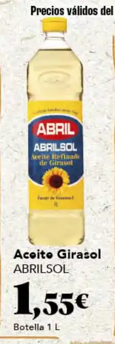 Gadis ABRILSOL Aceite Girasol oferta