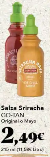 Gadis GO TAN Salsa Sriracha oferta