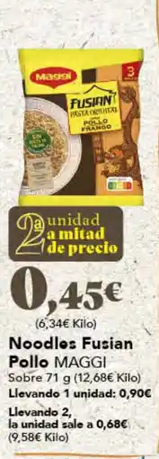 Gadis MAGGI Noodles Fusian Pollo oferta