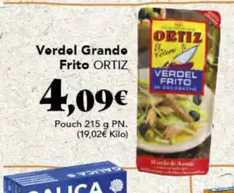 Gadis ORTIZ Verdel Grande Frito oferta