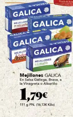 Gadis GALICA Mejillones oferta