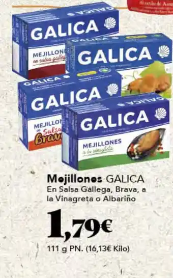 Gadis GALICA Mejillones oferta