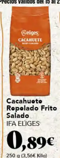 Gadis IFA ELIGES Cacahuete Repolado Frito Salado oferta
