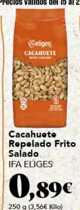 Gadis IFA ELIGES Cacahuete Repolado Frito Salado oferta