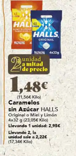 Gadis HALLS Caramelos sin Azúcar oferta