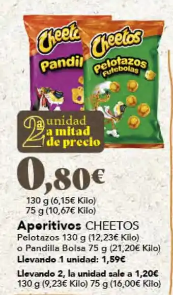 Gadis CHEETOS Aperitivos oferta
