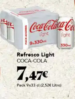 Gadis COCA COLA Refresco Light oferta